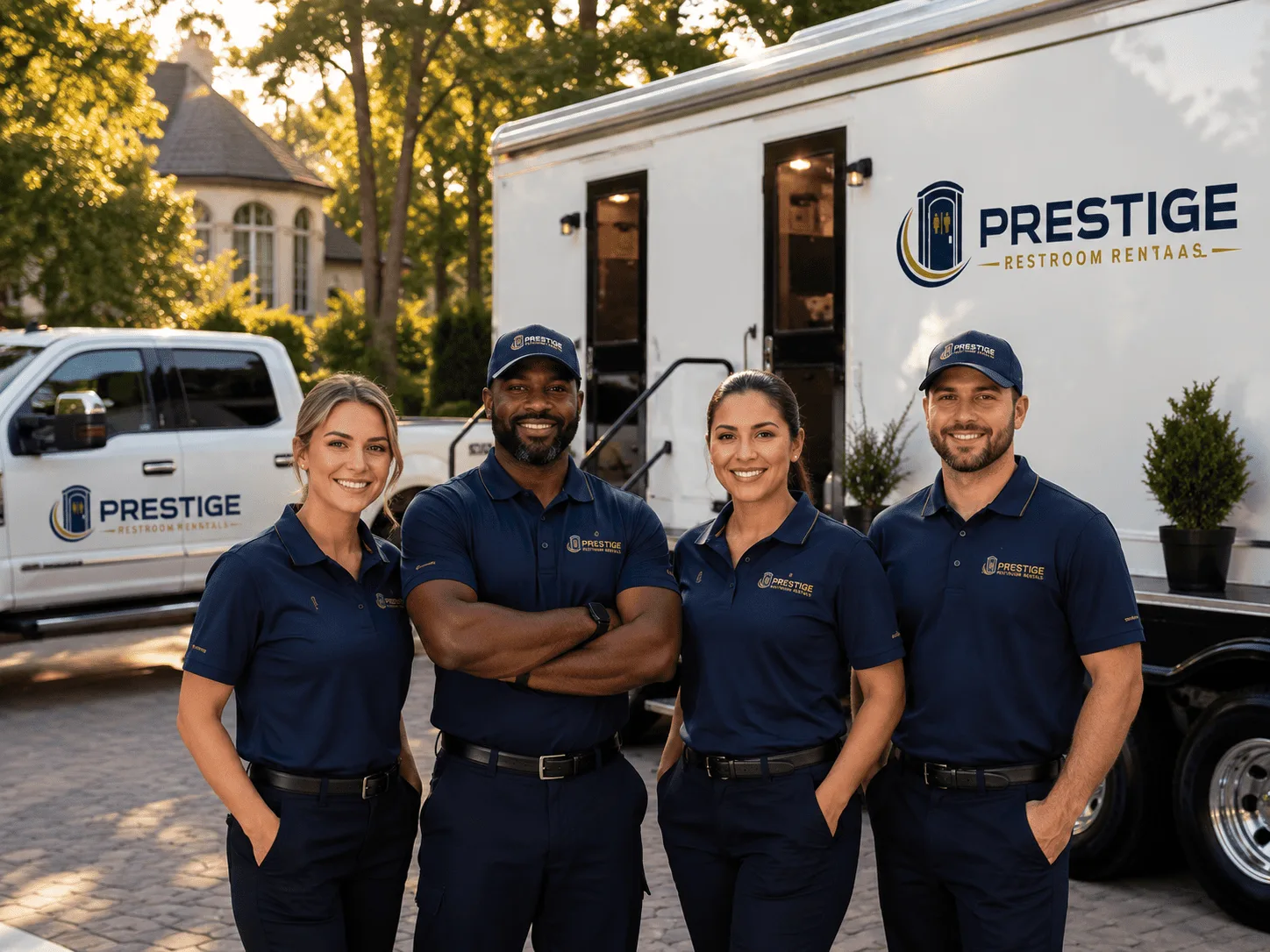 Trusted Luxury Portable Restrooms company in Badger, SD